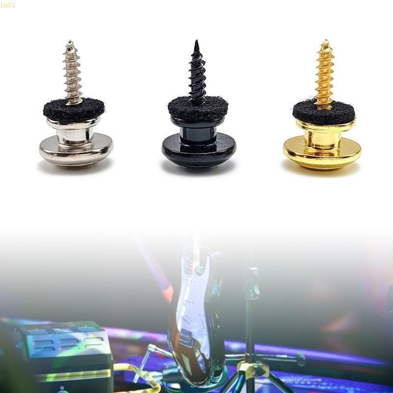 Infi Guitar Studs Buttons Strap Lock Pin Buttons Guitar Strap Locks Guitar End