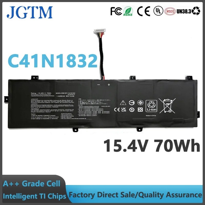C41N1832 115.4V 70wh แบตเตอรี่สําหรับ Asus P3540FA P3540FB PX574 PX574F PX574FA P574FB P3548FB PE574