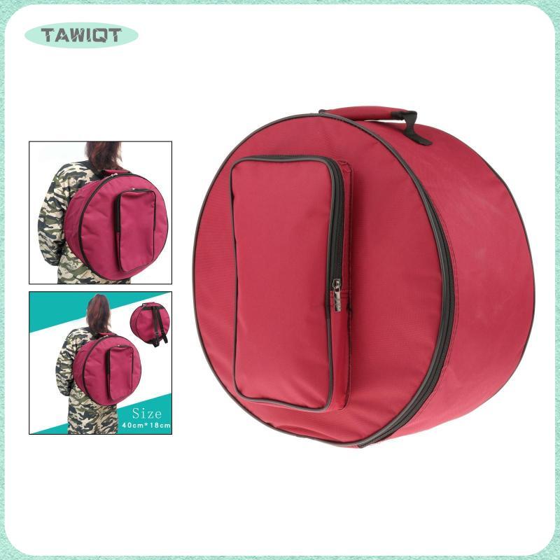 [tawiqt.th] Drum Bag Case with Accessories Pocket Portable Oxford Cloth Drum Carry Case for Bass Dru