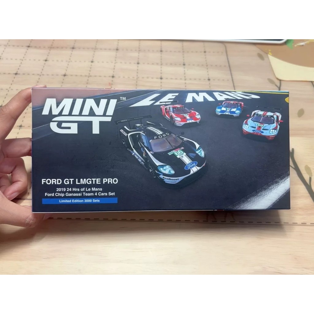 [คลังสินค้าพร้อม Orphan] MINIGT 1/64 Ford GT LMGTE Pro 2019 Lemang Four Car Cover 663/664/665/667 รถ