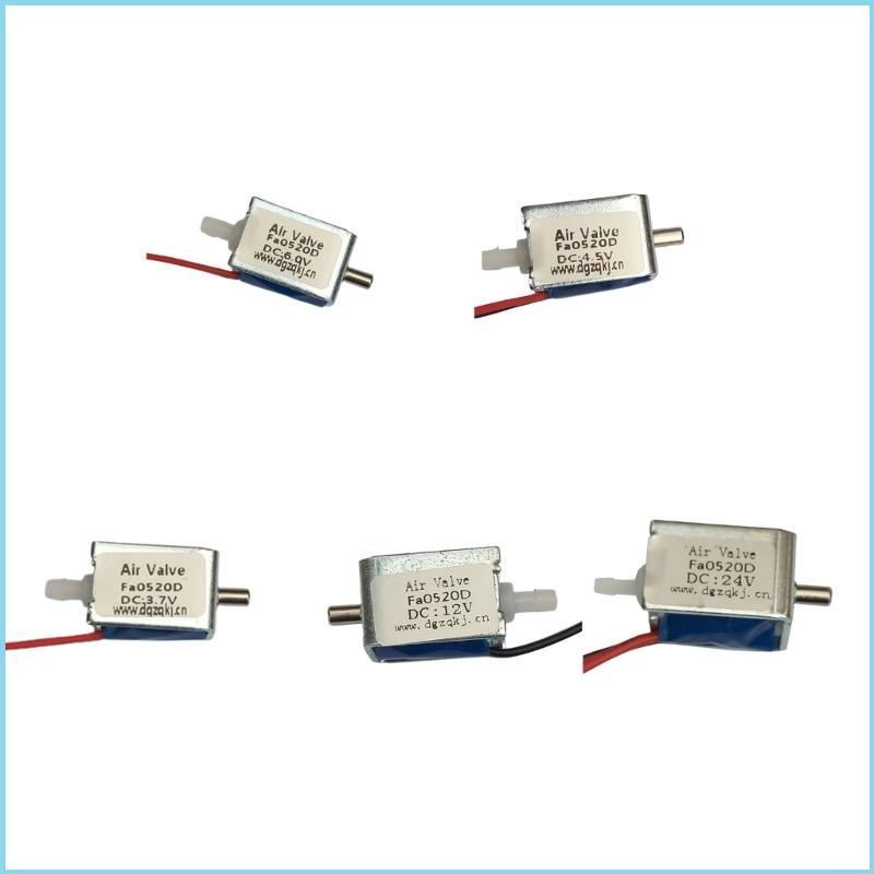 EZR 3V 4 5V 6V 12V 24V ปกติปิดไฟฟ้า Solenoid Gate เหมาะสําหรับ Professional Kitchen Air แก๊ส Flows ค