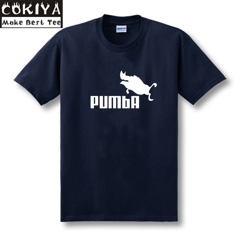 Spoof PumbA Lion King เสื้อยืด Peng เสื้อยืดแขนสั้นผ้าฝ้ายแท้ตลก HAKKUNA MATATA