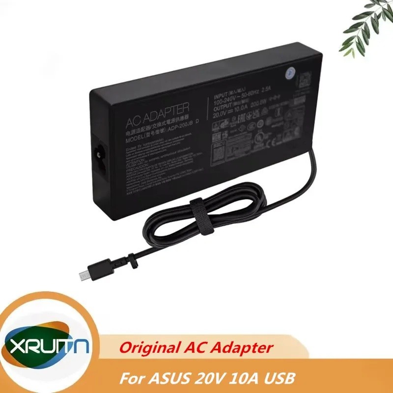 ADP-200JB D 20V 10A 200W AC Adapter Charger สําหรับ Asus ProArt P16 H7606WP ROG Zephyrus G16 GA605 U