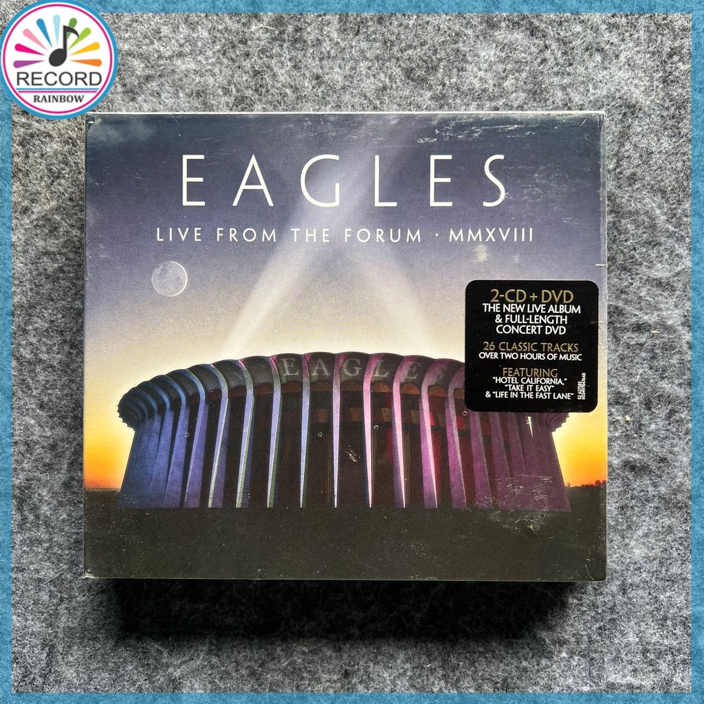 Eagles Live From The Forum MMXVIII Original 2CD+DVD Album [Sealed] Brand New 20260813