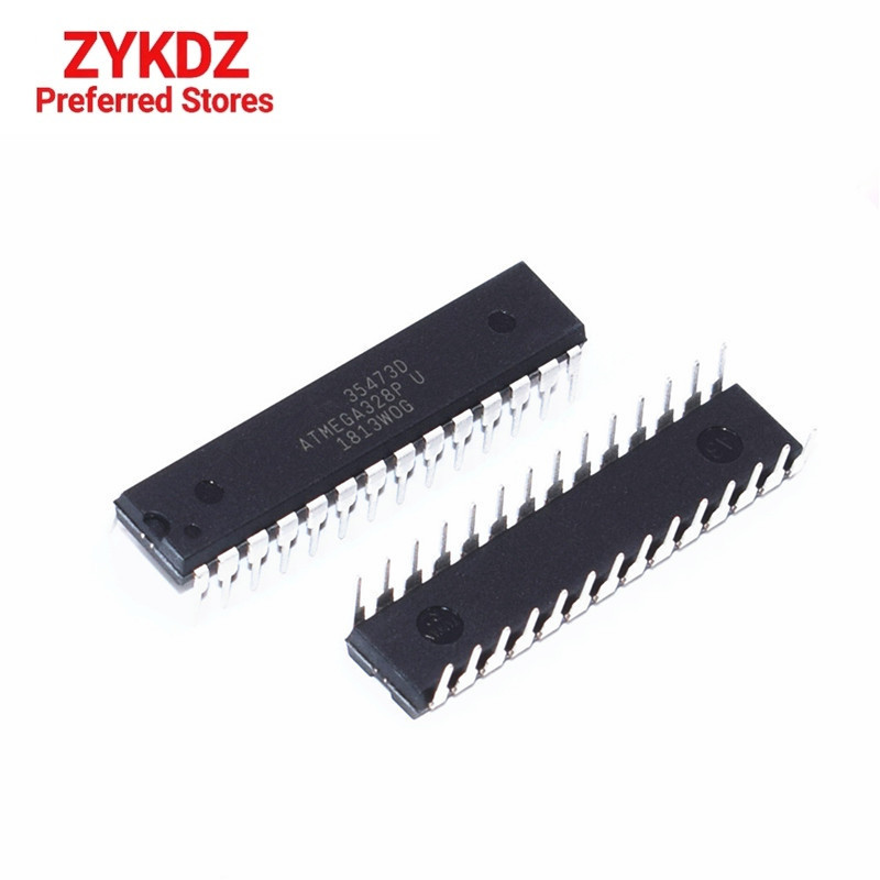 Atmega328 328 Original Atmega328-Pu Microcontroler Mega328 Microcontroller Dip28 ชิป Atmega328p-Pu D