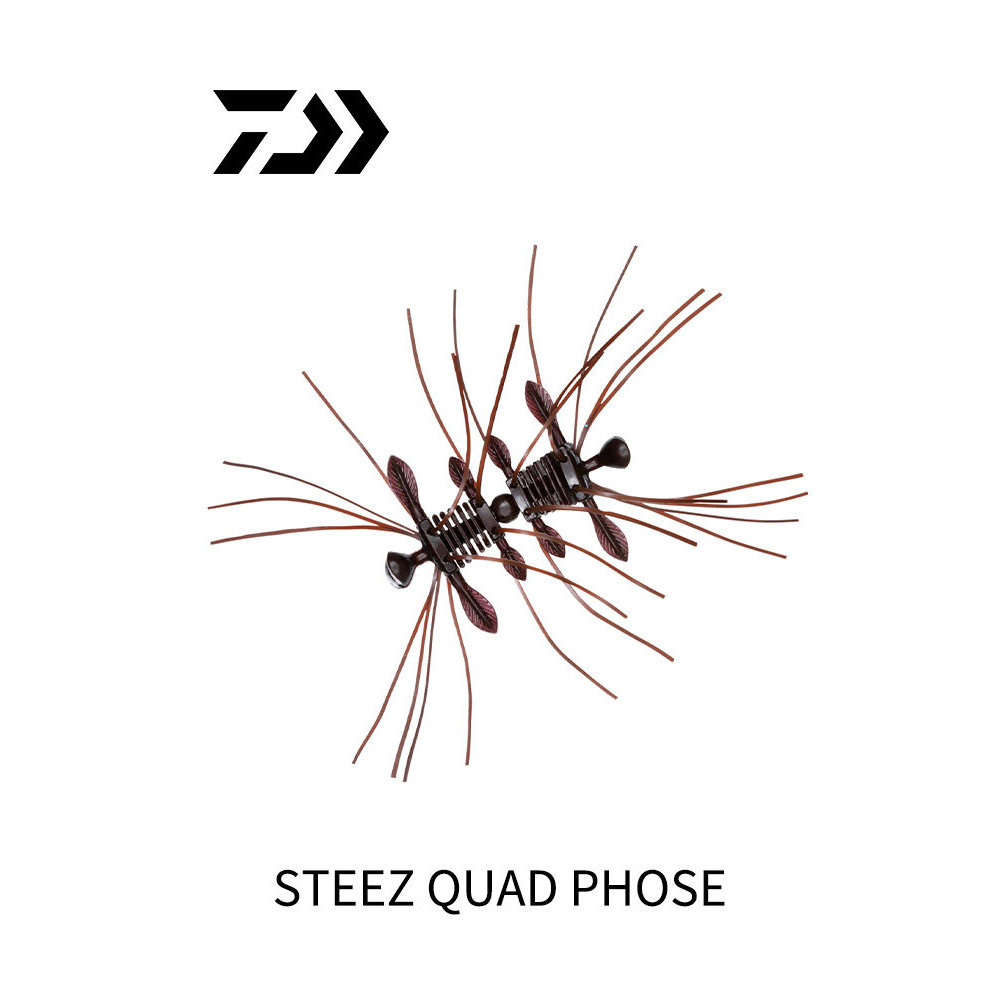 DAIWA DAIWA 26 รูปแบบใหม่ Variety Spider STEEZ QUAD PHOSE STEEZ เหยื่ออ่อนลอยน้ําเหยื่อเบส