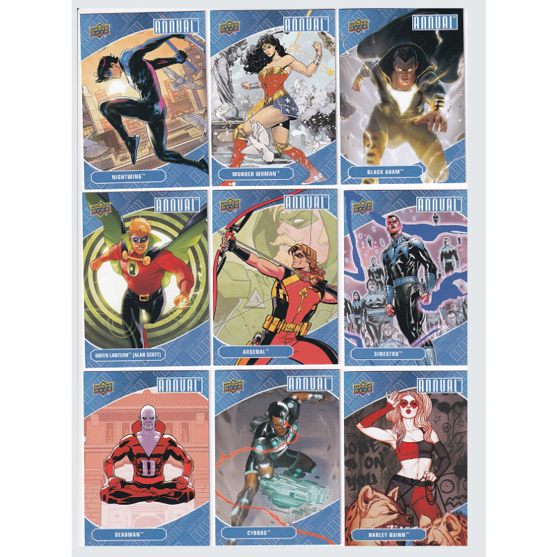 2023-24 UD ประจําปี DC Yearbook Harley Quinn Harley Quinn Harley Quinn