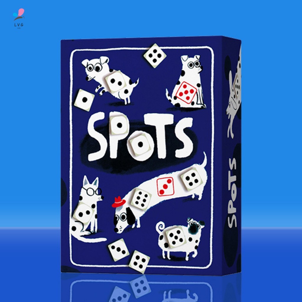 เกมกระดาน Spot The Dog Pattern เวอร์ชันภาษาอังกฤษ Recognition Strategy Party Game สําหรับครอบครัวและ