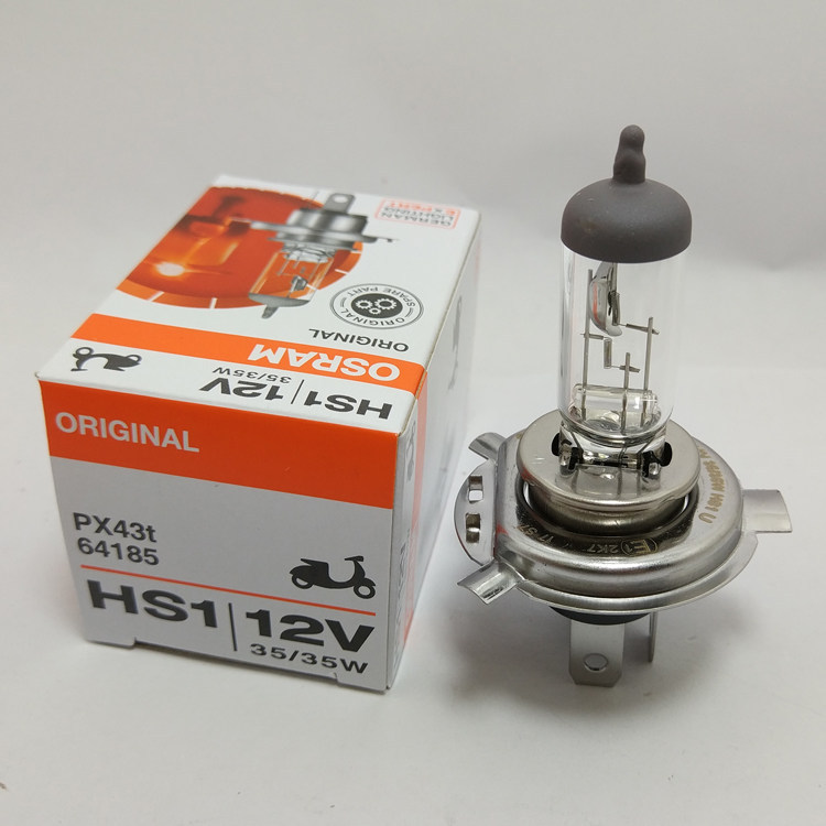 OSRAM OSRAM 64185 12V 35/35W HS1 U E1 2K7 รถจักรยานยนต์ระยะทางหลอดไฟแบบบูรณาการ