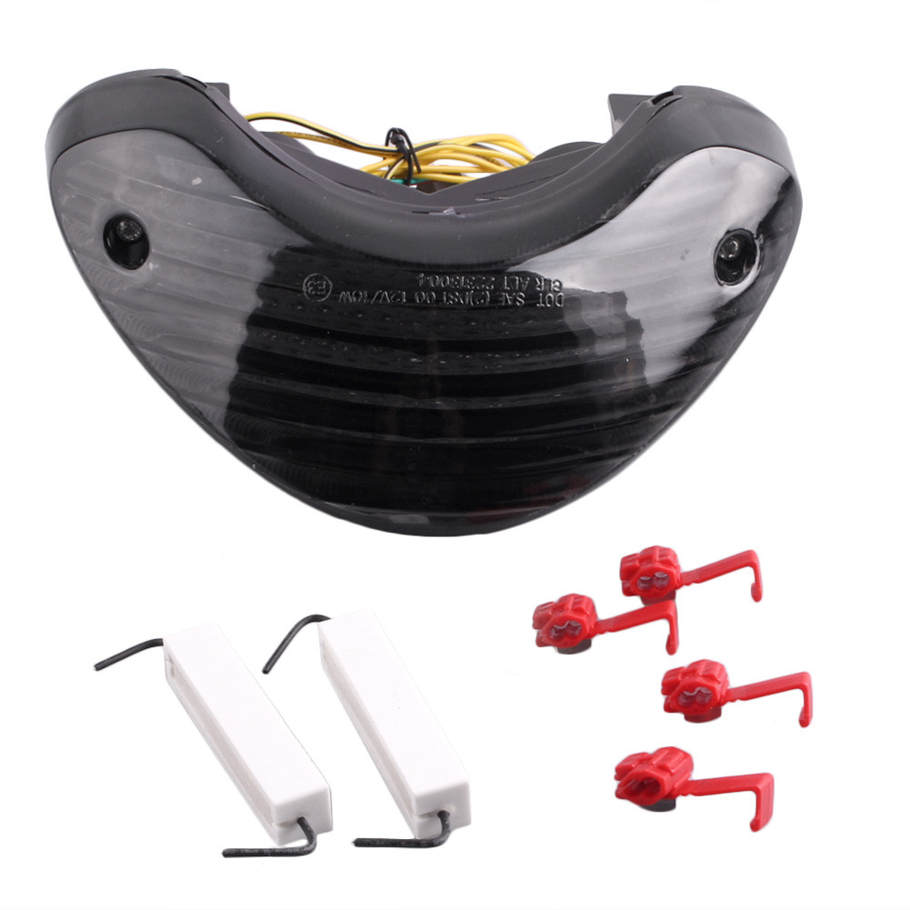 ไฟท้ายรถจักรยานยนต์เบรคหยุดแบบบูรณาการไฟเลี้ยว LED สําหรับ SUZUKI SV650 SV 650 1999- TL1000S TL1000R