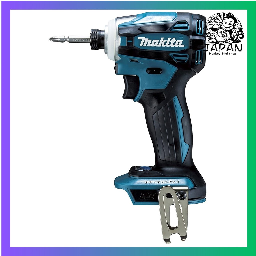 Makita Rechargeable Impact Driver Blue 14.4V Battery/Charger/Case Sold Separately TD162DZ monkey bir