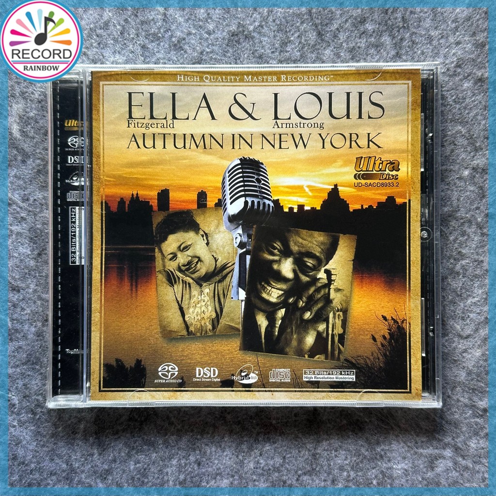Ella Fitzgerald & Louis Armstrong Autumn In New York Original CD Album Sealed Brand New CL