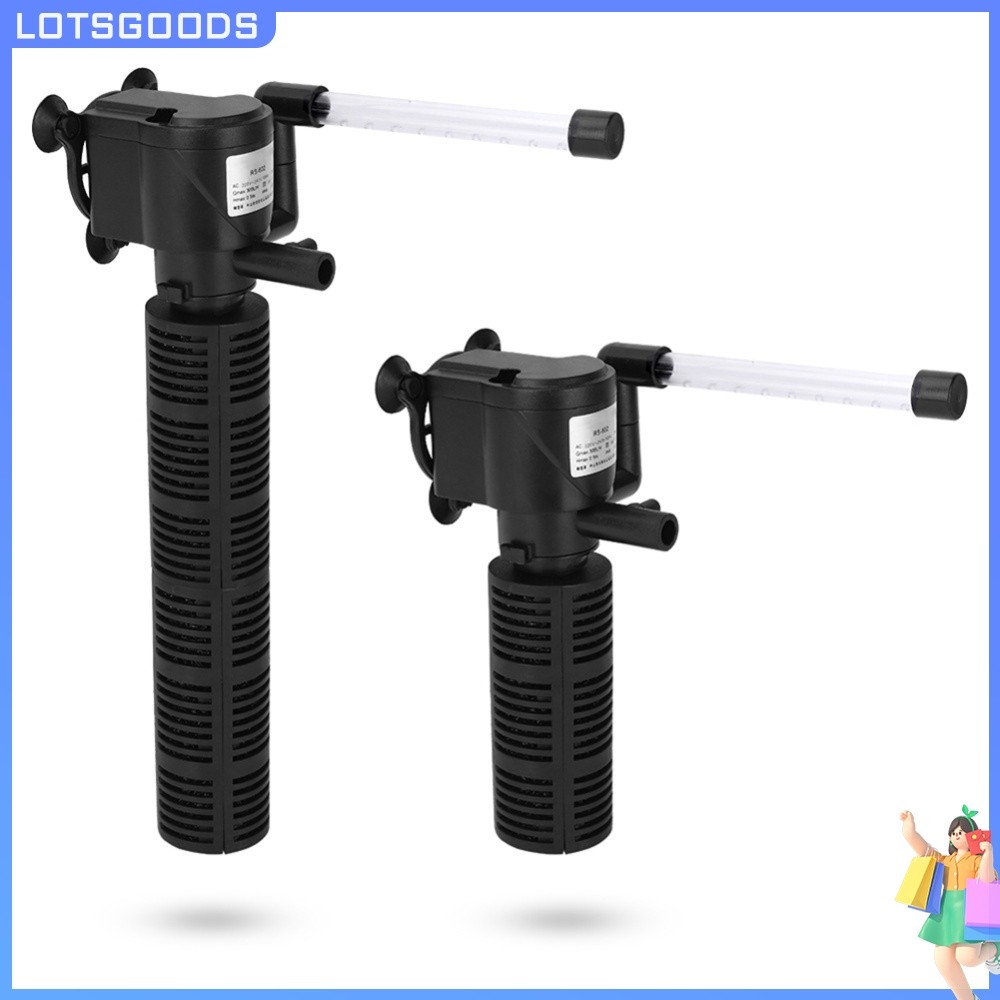 [จัดส่งในพื้นที่] 3 in 1 Aquarium Water Purifier Waterproof Aquarium Air Pump Aquarium Accessories