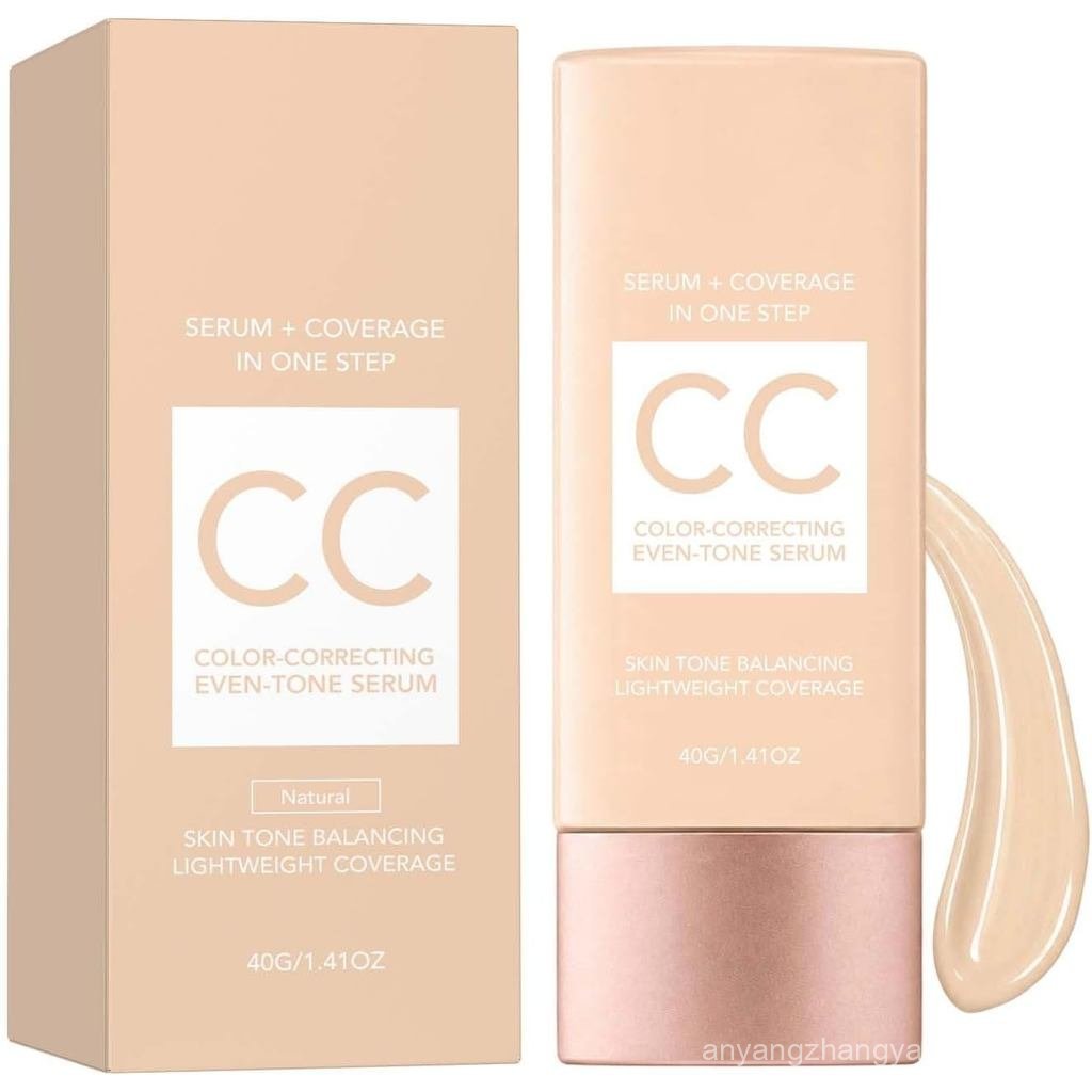 CC Tinted Serum Cream, Color-Crecting Tinted Serum Cream, Color-Chang, Lightweight Coverage, Waterpr