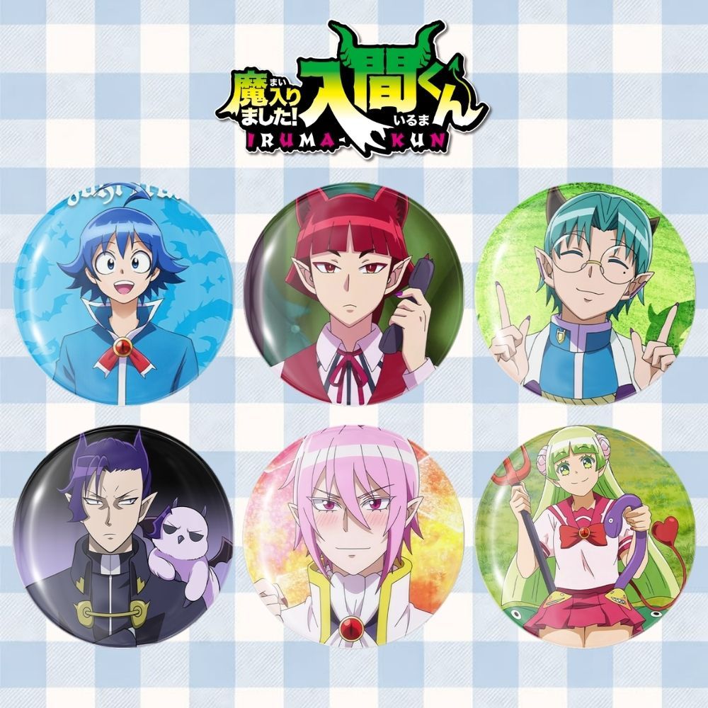 ป้าย/ป้าย Mairimashita! Iruma kun - ป้ายอนิเมะ Iruma Unique (58mm)