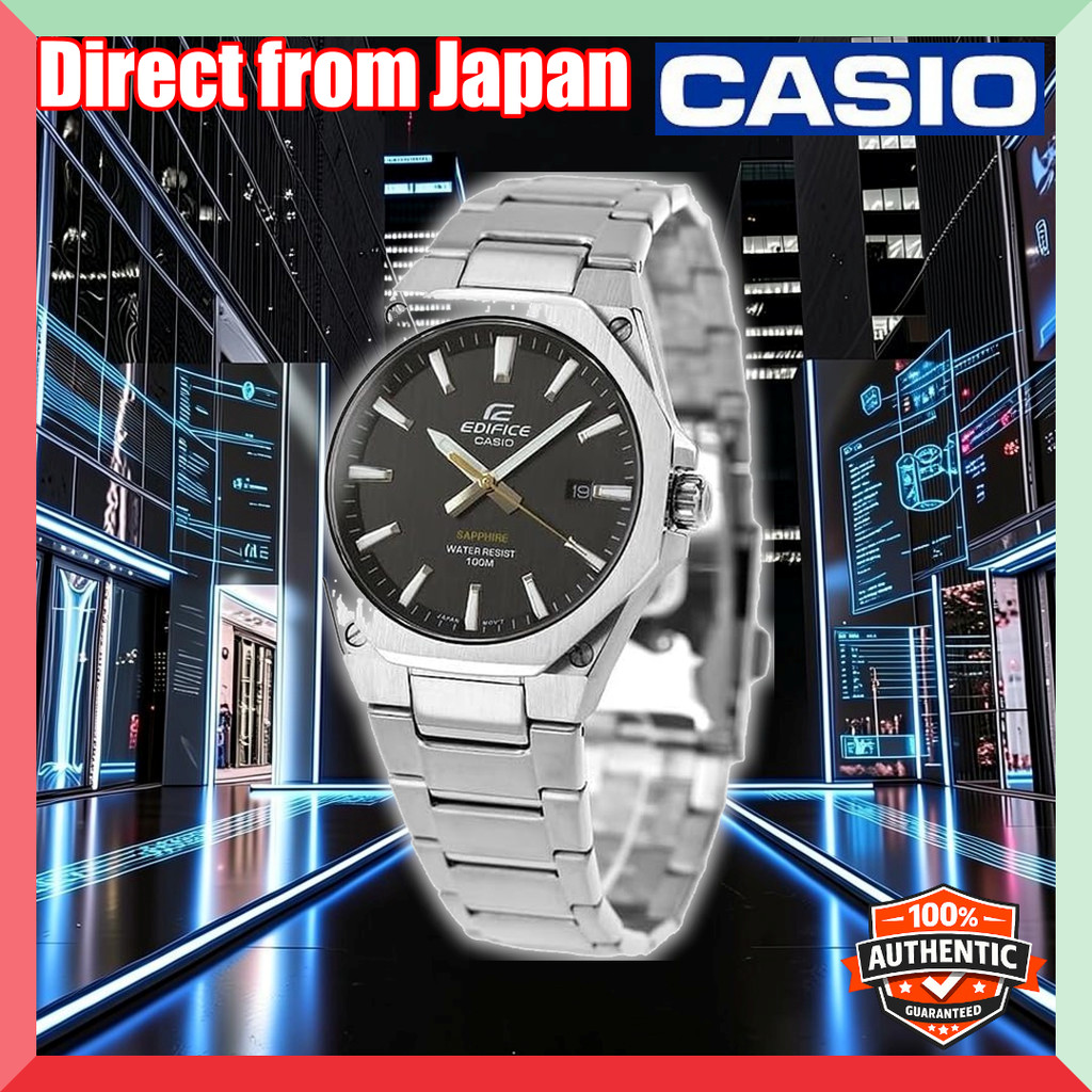 [CASIO EDIFICE] CASIO EDIFICE Quartz Men's Watch EFR-S108D-1AV [Parallel Import]【Direct from Japan】
