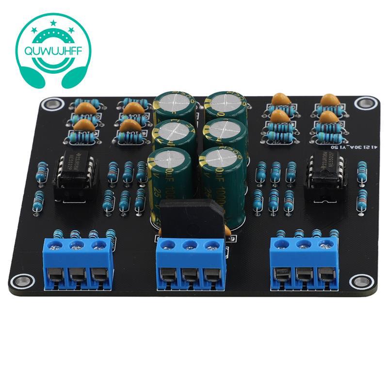 (quwujhff) Hifi Preamplifier Board Hifi Power Amplifier อุปกรณ์เสริม Power Amplifier Preamp Tuning B