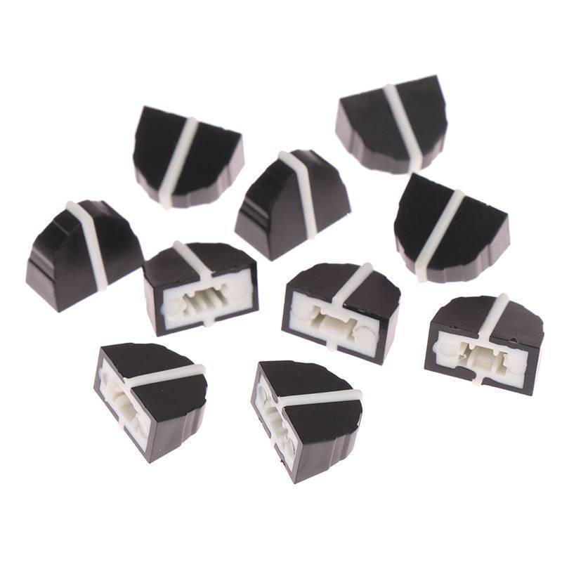 10pcs DBX2231 Equalizer Fader Cap 11MMX9MM Hole 4MM Potentiometer Fader Knob Cap