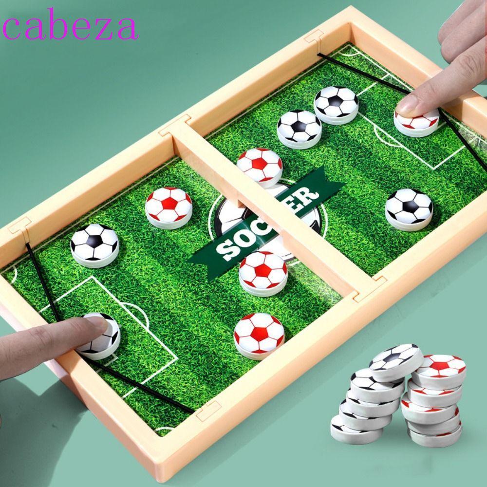 CABEZA Fast Sling Game, Sling Chess Table Chess Table Desktop Hockey Game, Fly Chess Game Parent-chi