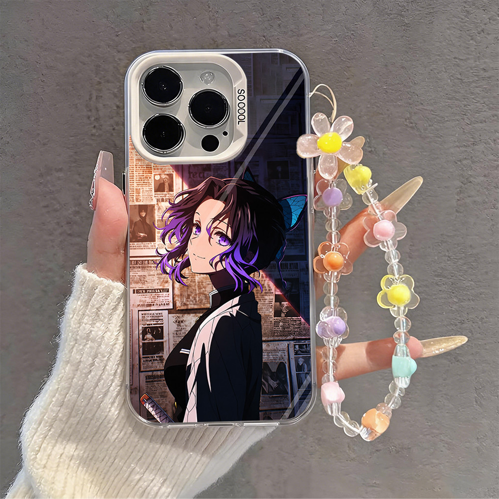 เคส Shinobu Kochou พิมพ์ลายคมชัด เหมาะสําหรับ iPhone16,IP15,XR,XS Max,IP17,IP14,IP13,IP12,IP11,XS