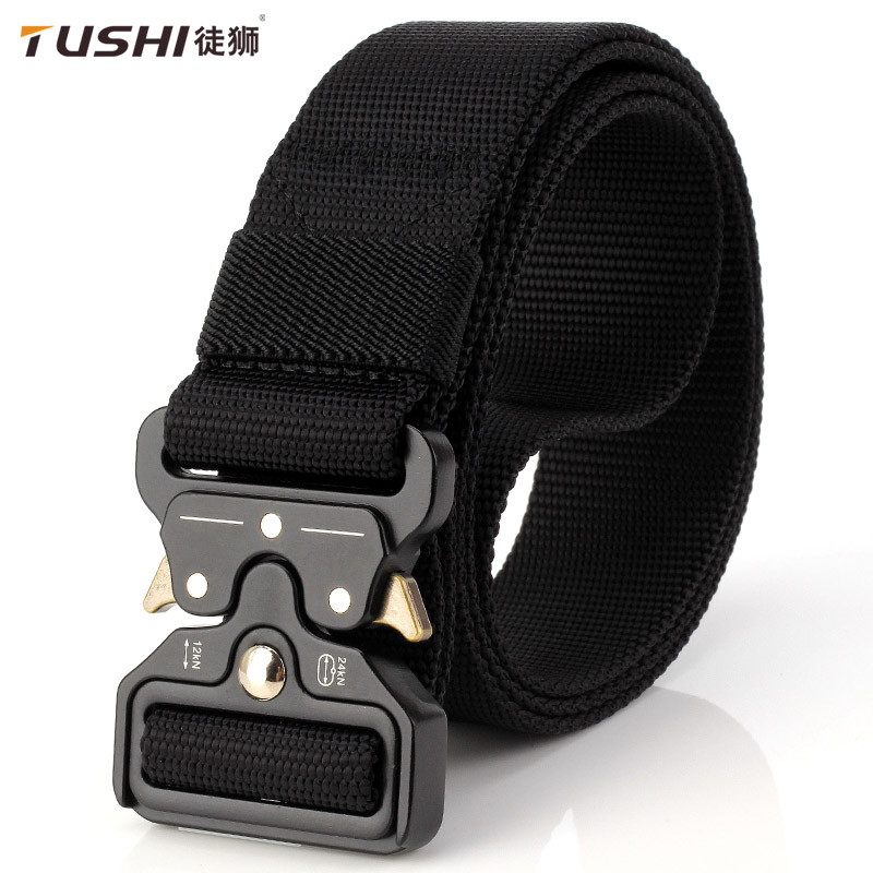 T Training Nylon Tooling Cobra Belt Mens Quick-Drying Automatic Buckle Training Cobra Belt
