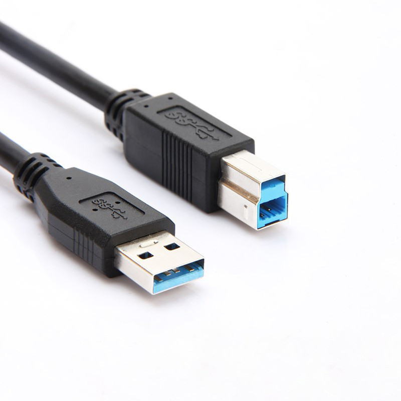 ◆สาย USB พิมพ์ ข้อมูล HP ปลายสี่เหลี่ยม มีแม่เหล็ก ของแท้ จอมอนิเตอร์ อุปกรณ์คอม คุณภาพดี ทนทาน พกพา