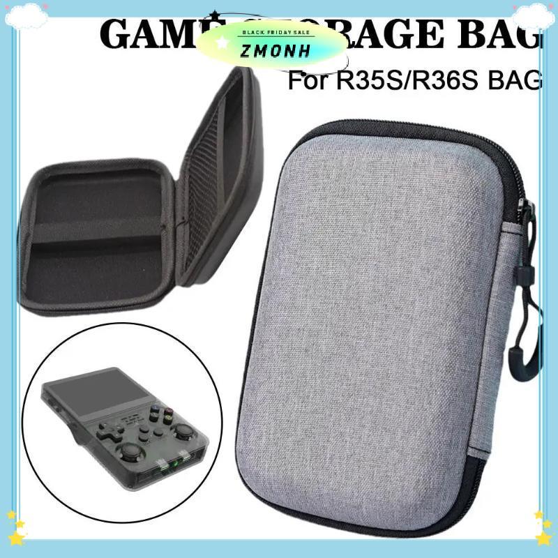ZMONH สําหรับ R36S/R35S EVA Hard เกมเก็บกระเป๋าป้องกันกรณีเกมคอนโซลกล่องเก็บเกมอุปกรณ์เสริม