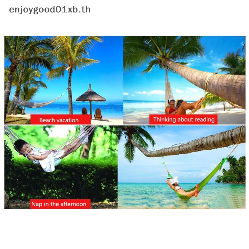 EDTH Nylon Rope Meshy Hammo For Outdoor Sleeping Net Bed With Rope Nylon Rope Hammo Mesh Hammo