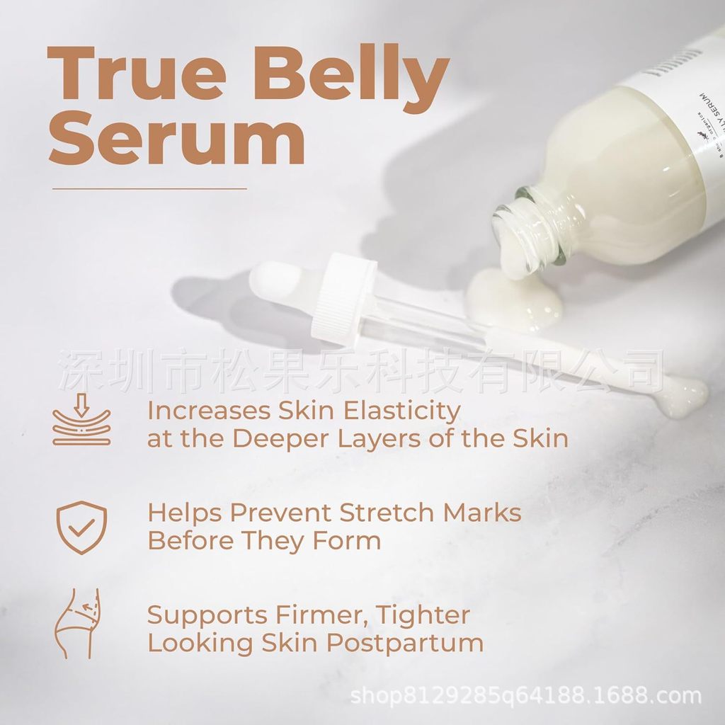พร้อมสต็อก Fast Shipping การตั้งครรภ์ Skin Essence Lotion 4oz Sheep True Belly Serum 8 Sheep True Be