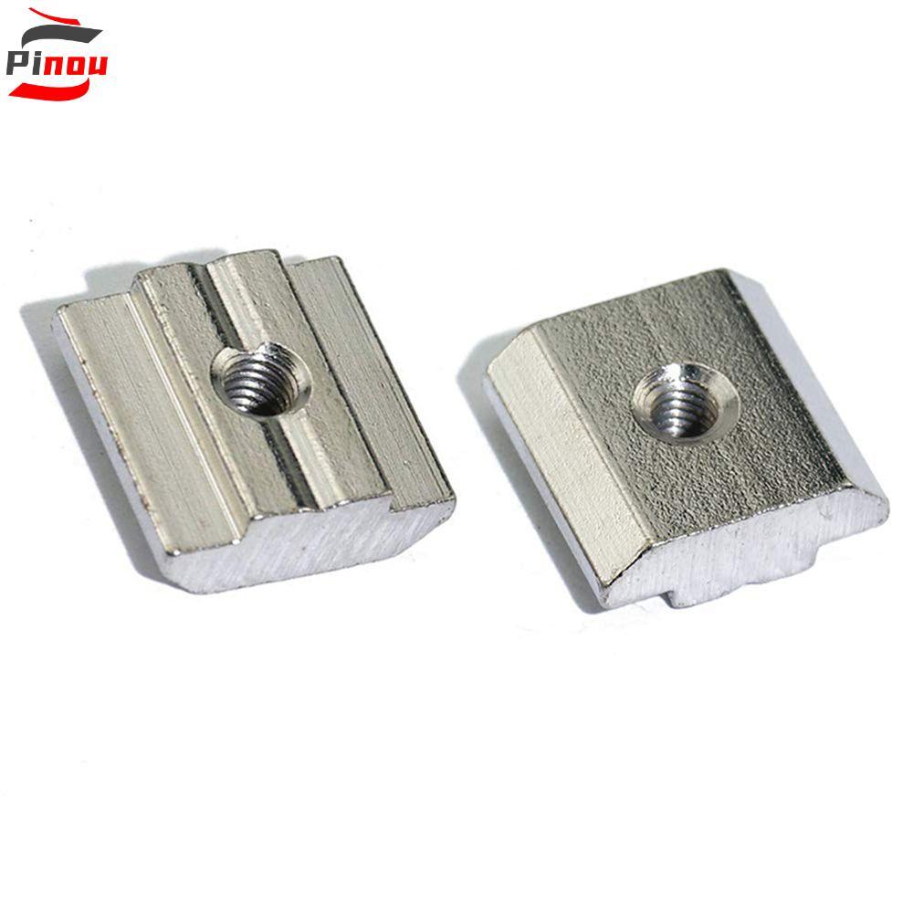PINOU Nuts 2020 3030 4040 4545 T Block Square T-Track เลื่อน T Slot Nut