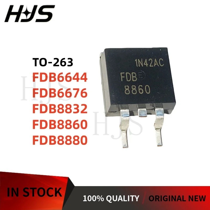 5PCS ยี่ห้อใหม่ FDB6644 FDB6676 FDB8832 FDB8860 FDB8880 6664 6676 8832 8860 8880 ในสต็อก TO-263