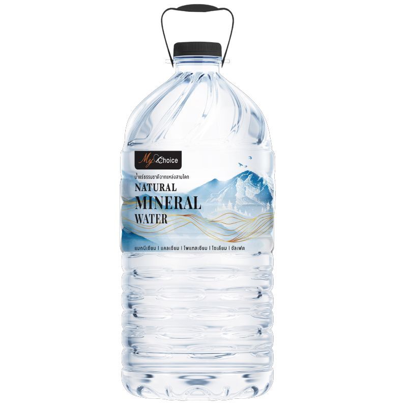 มายช้อยส์น้ำแร่ 6000มล. My Choice Mineral Water 6000ml. [หมายเลขบาร์โค้ด 8853474062034 ]