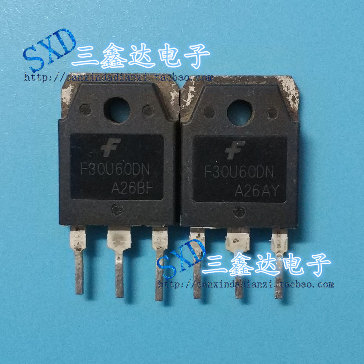 F30U60DN F30U60 ต้นฉบับนําเข้า Disassembly TO-247 Reverse Transformer เครื่องเชื่อมได้อย่างรวดเร็วคื