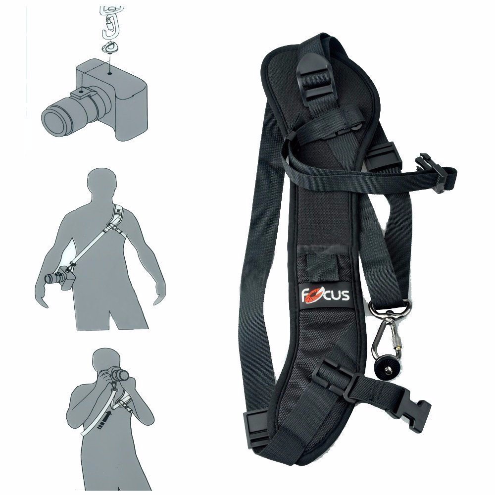 + Focus Slr F-1 Professional สายคล้องไหล่ Fast Gunner Fast Gunner F1 สายรัดสายคล้องไหล่กล้องหนึ่งไหล