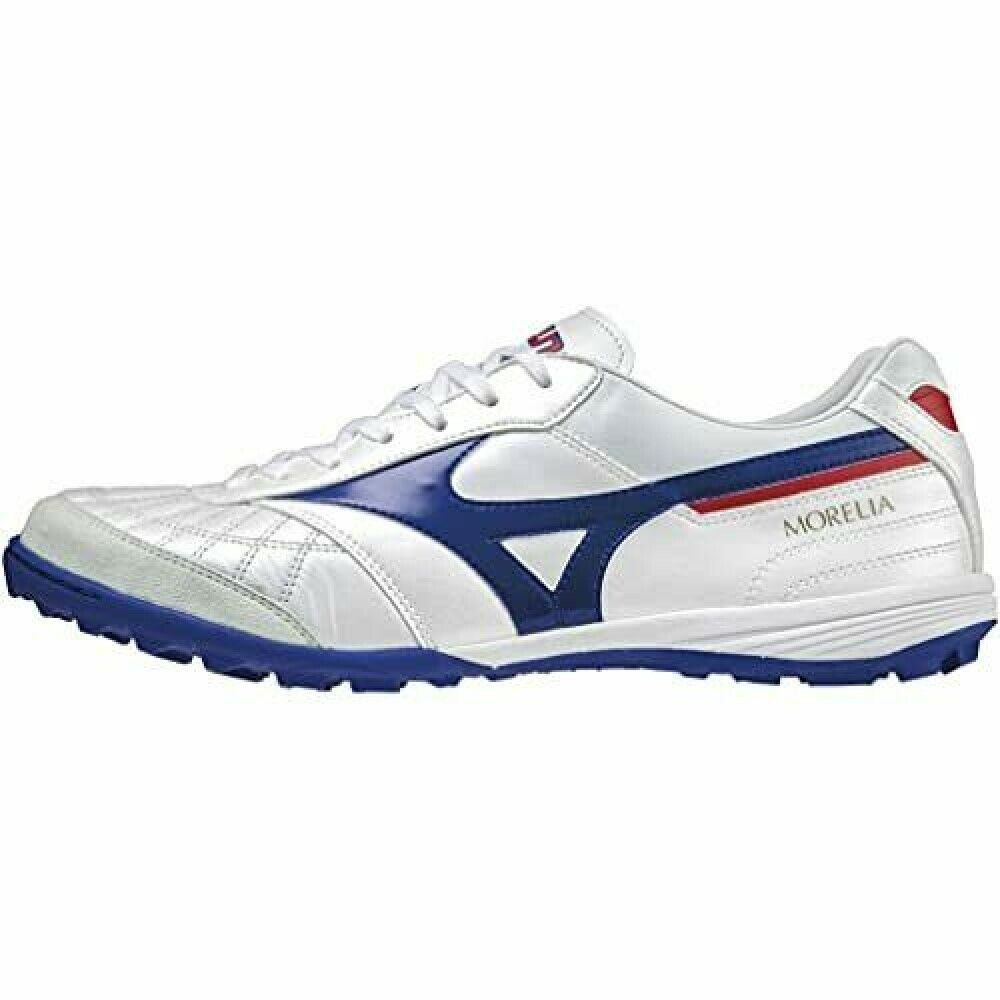 MIZUNO MORELIA SALA JAPAN TF Q1GB2100 รองเท้าฟุตซอลผู้ชาย สีขาว ใหม่ พร้อมกล่อง N7M5