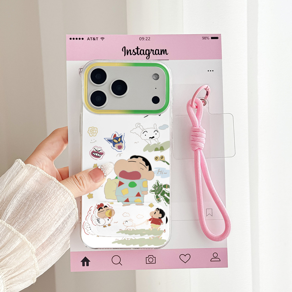 B ข้ากันได้สำหรับ เคสไอโฟน iPhone17promax 14plus 15PRO 12 13pro 16 11-HLYSK217