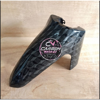 Yamaha VEGA ZR บังโคลนหน้าวัสดุหนาคาร์บอน kevlar ลืมบังโคลนหน้า vage คาร์บอน kevlar ลืม