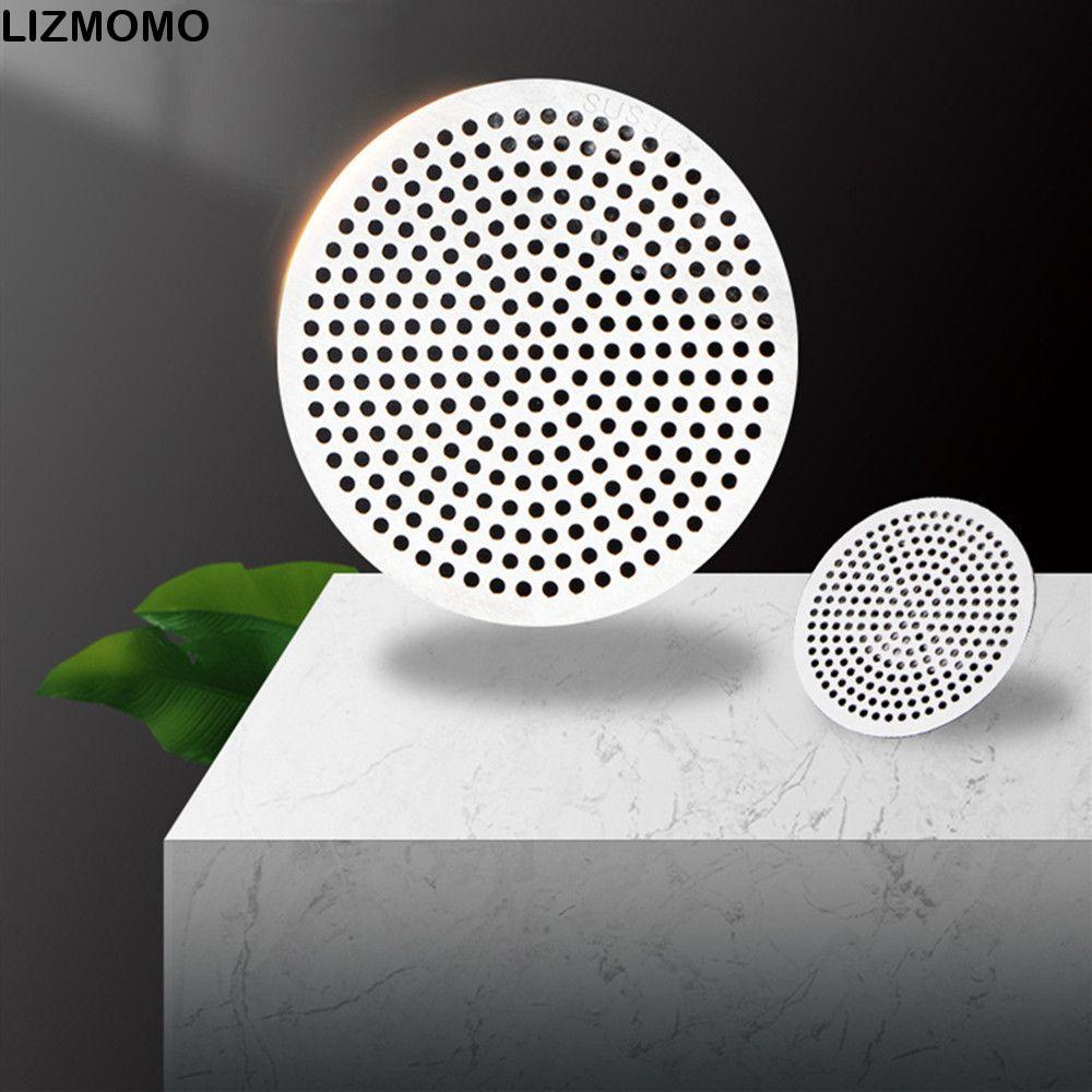 LIZMOMO แผ่นท่อระบายน้ําชั้น 304 สแตนเลส Home & Kitchen Stopper เครื่องมือห้องน้ํากระชอนกรองผม
