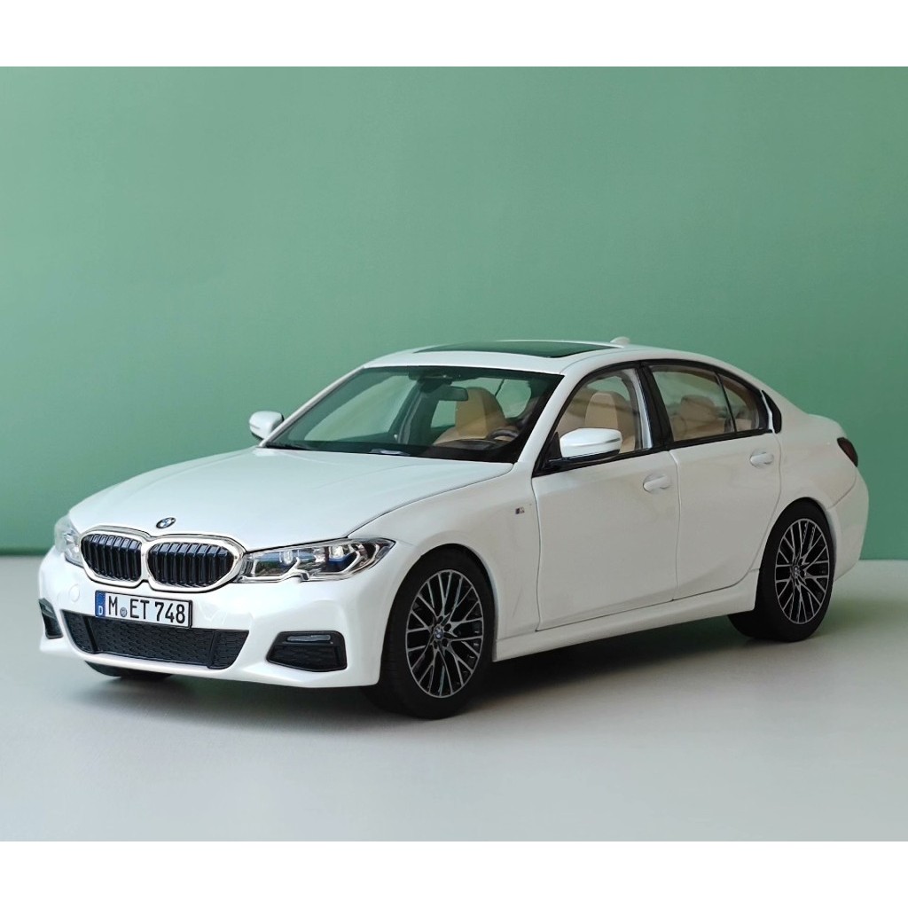 [สต๊อกพร้อม] 1: 18 Original Factory BMW Norwell BMW 3 Series Car Model G20 BMW 330i New Style Car Mo