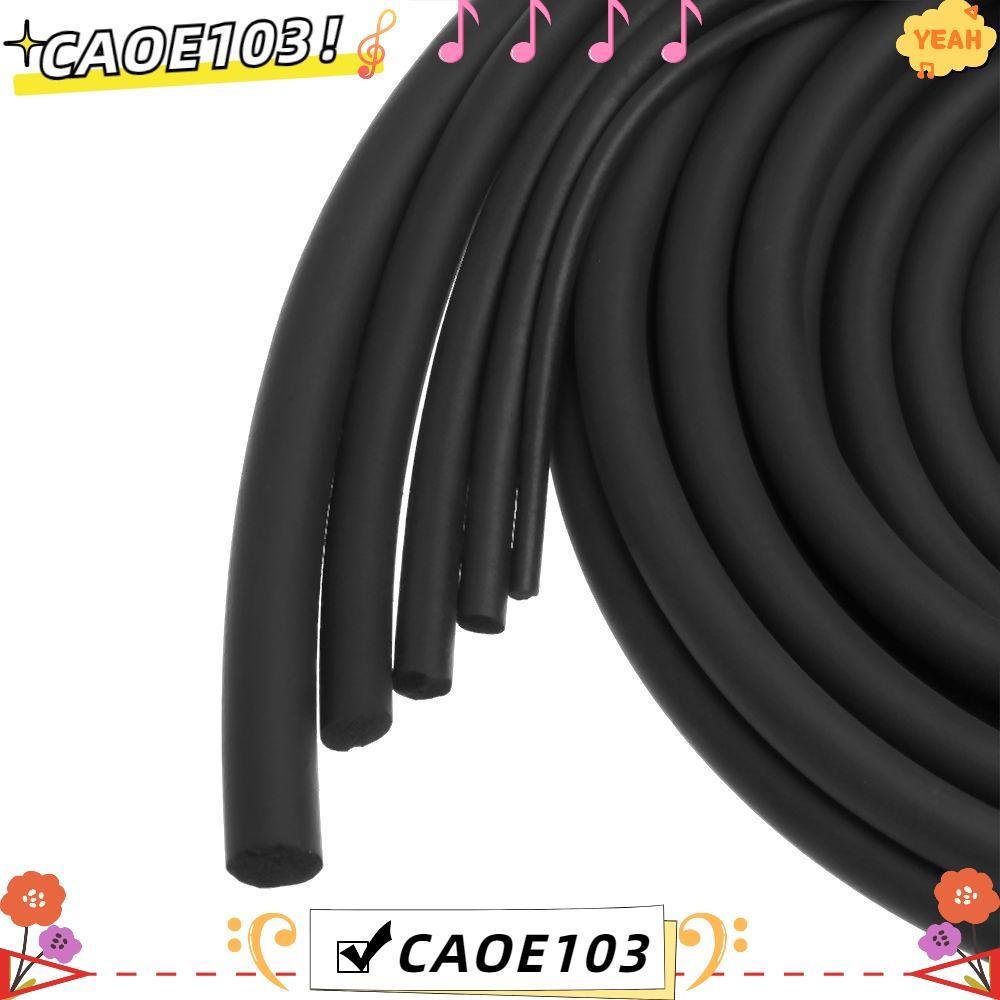 CAOE 5M Car Door Edge Protector โฟมยางยืดหยุ่น O Shape ทนความร้อน Weatherstrip