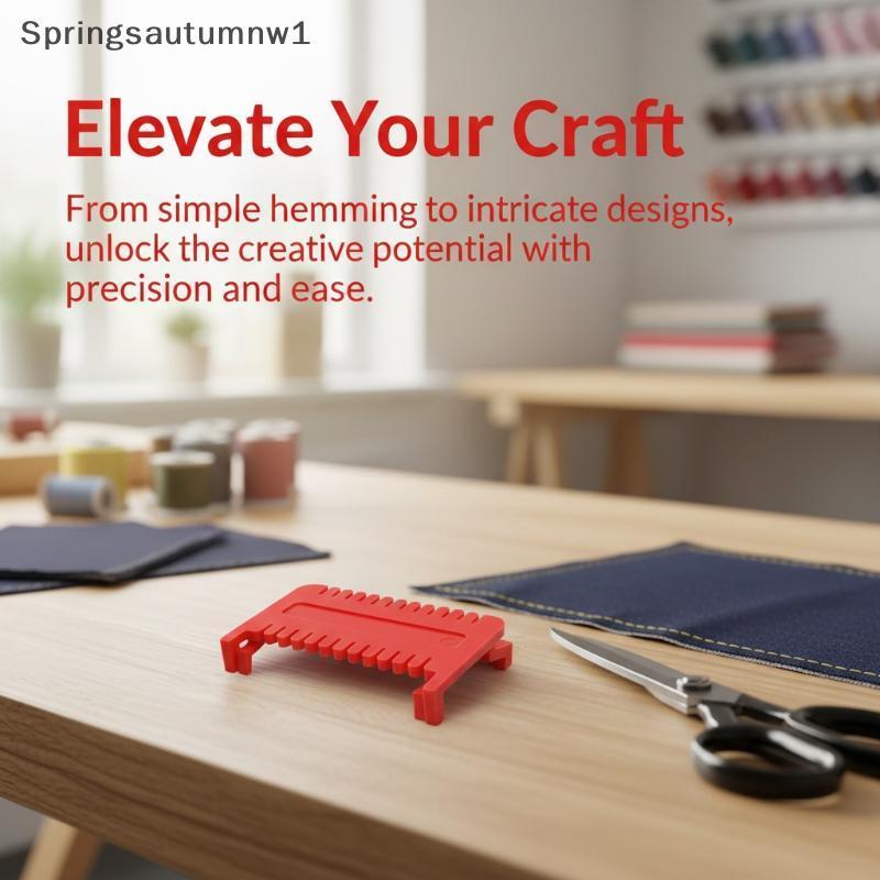 SPR เย็บตําแหน่งคู่มือแม่แบบสําหรับเส้นคงที่ Precision Spacing เครื่องมือสําหรับงานฝีมือผ้า MNW