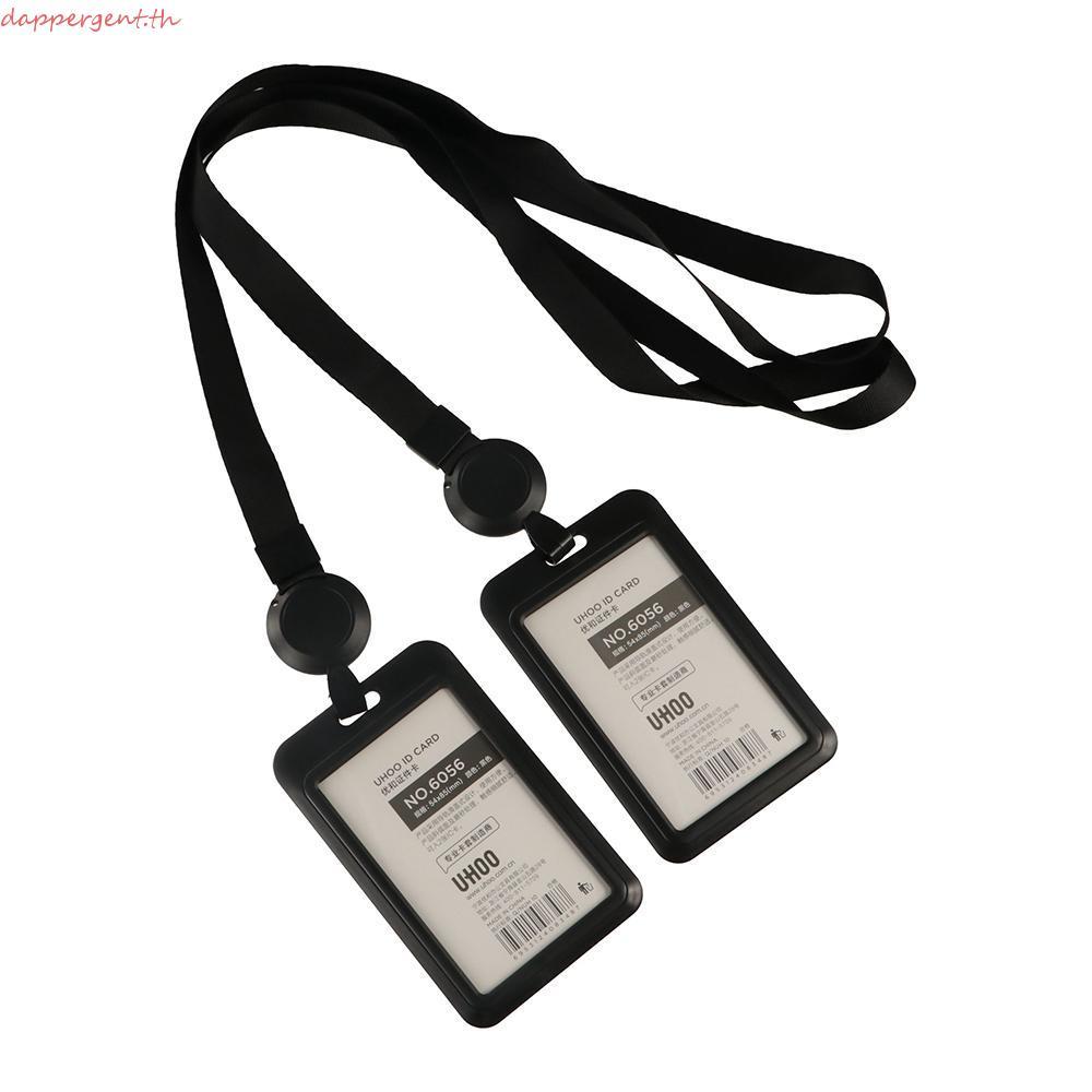 DAPPERGENNT ID Card Holder, Chest Tag Business Card Retractable Badge Reel, Nurse Accessories Exhibi