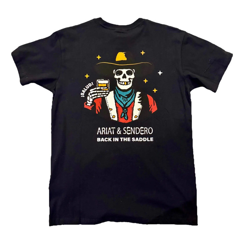 Ariat X Sendero Skeleton Graphic Cotton บทพิสูจน์อักษร