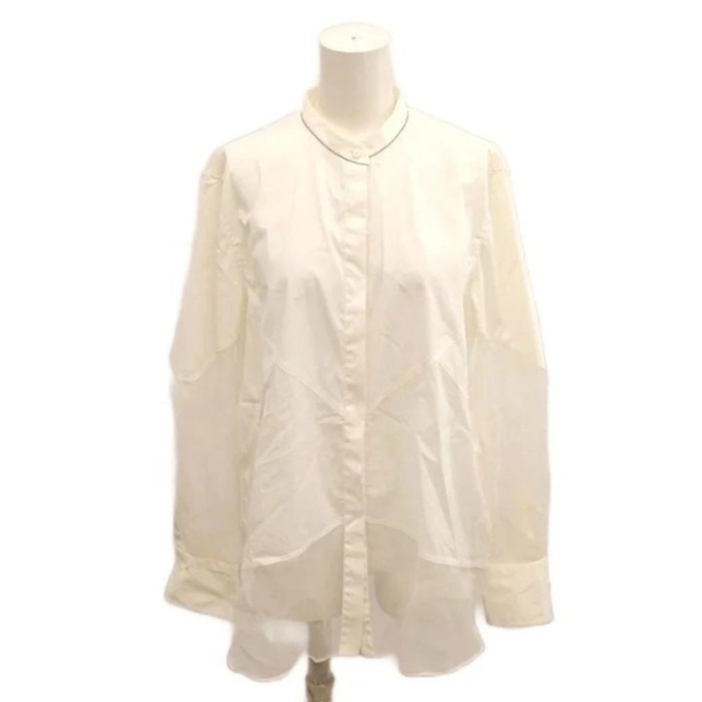 Brunello Cucinelli Nell Blouse Shirt White Direct from Japan Secondhand