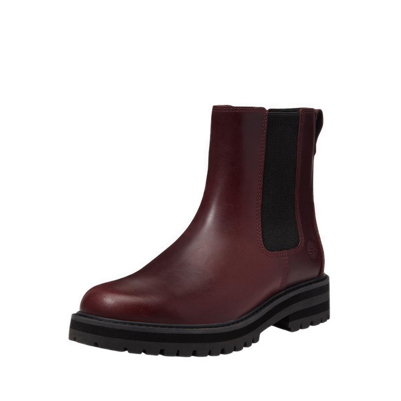 Timberland بوت تشيلسي نسائي Britton Drive — عنابي — صورة 7