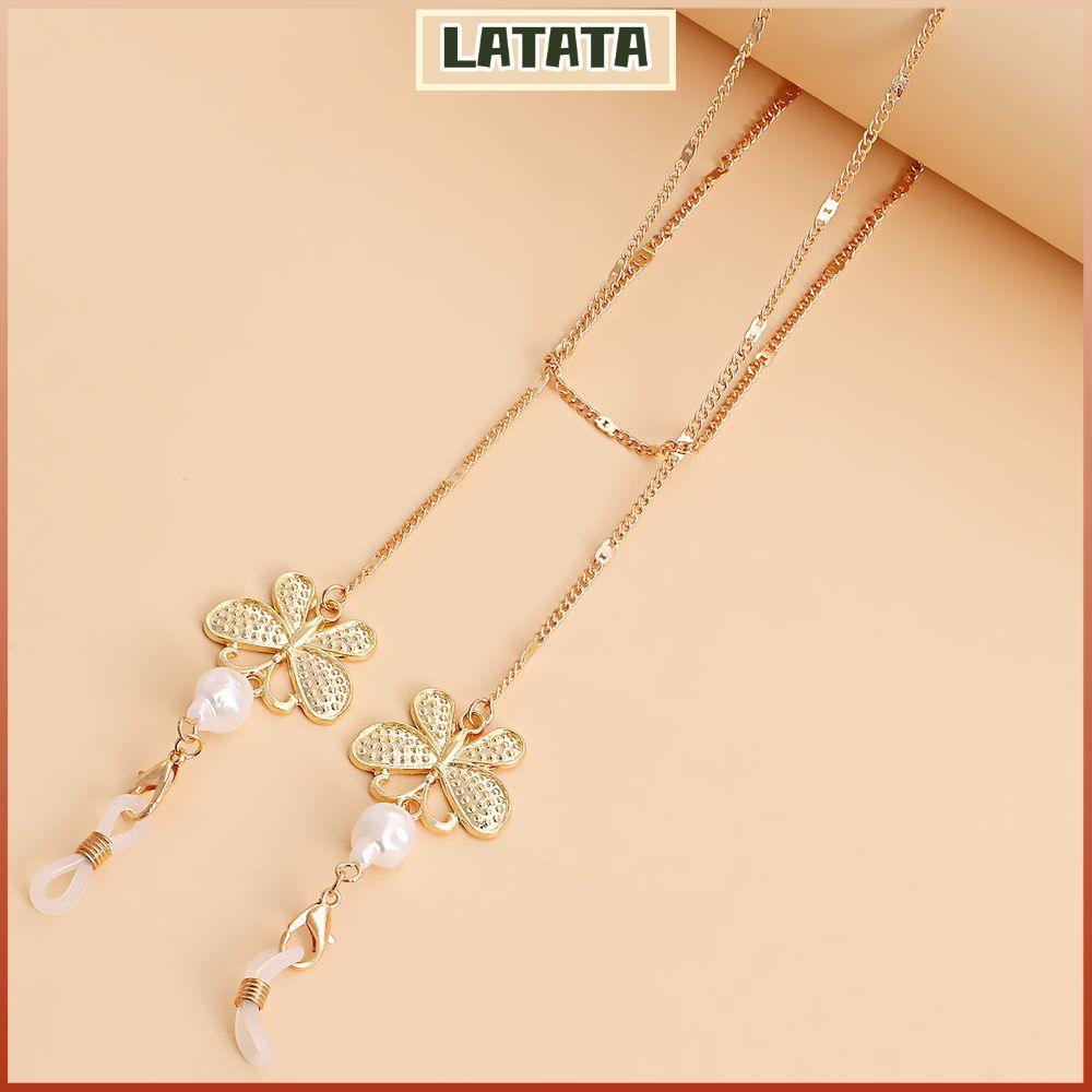 Latata Antiskid Losing Chain Anti Slip สบายเชือกเส้นเล็กคอโซ่สายคล้องแว่นตา