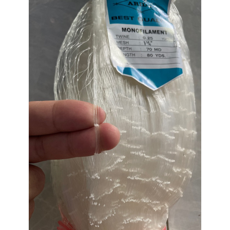 ARIDA FISHING NET 0.20 11⁄4 INCH 70MD/80YDS YOKO FISHING NET THROWING NET MATERIAL