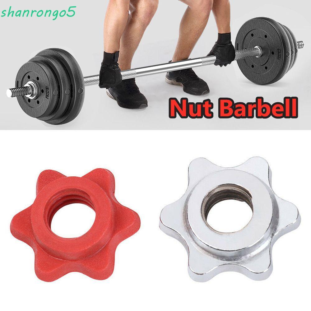 ZONAL Dumbell Nut Anti-slip Solid Steel Clamps Dumbell Fixed Dumbell อุปกรณ์เสริม Spin-lock Hexagon 