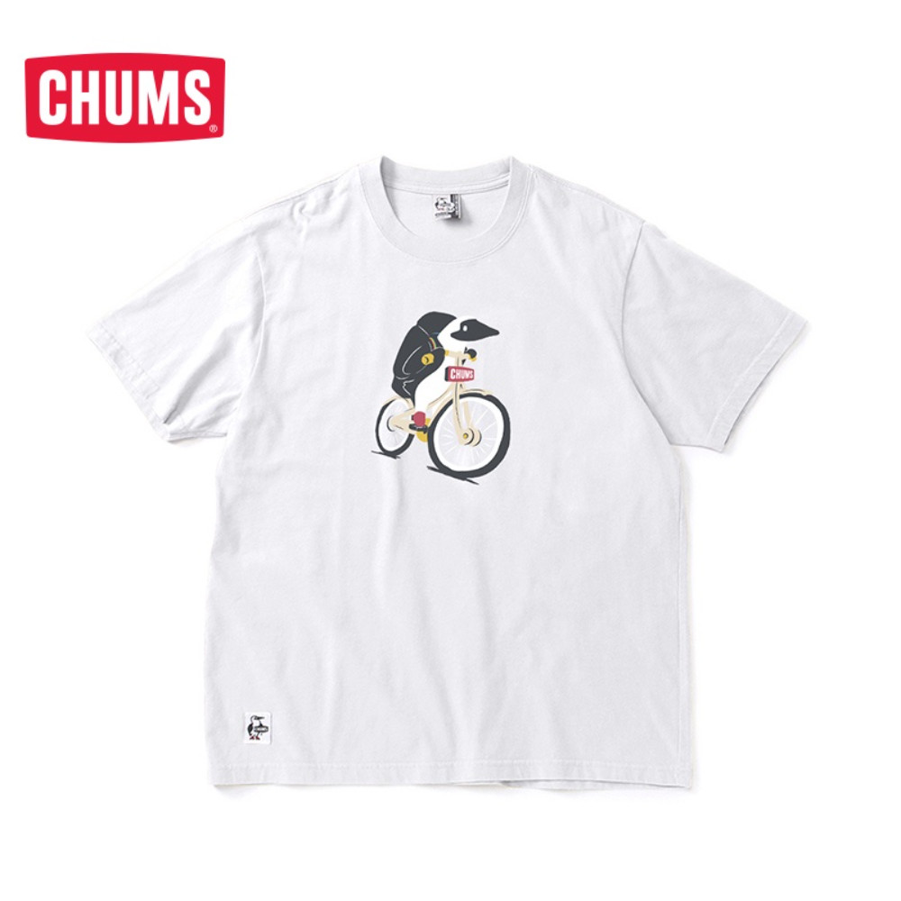 CHUMS/Chacha Bird Japanese Trend Outdoor Short Sleeve 100% Premium Cotton Tee Round Neck Top CH01-21