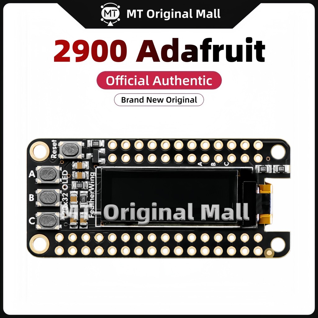 MT-Original Mall 2900 Adafruit FeatherWing OLED - 128x32 OLED Add-on สําหรับ Feather